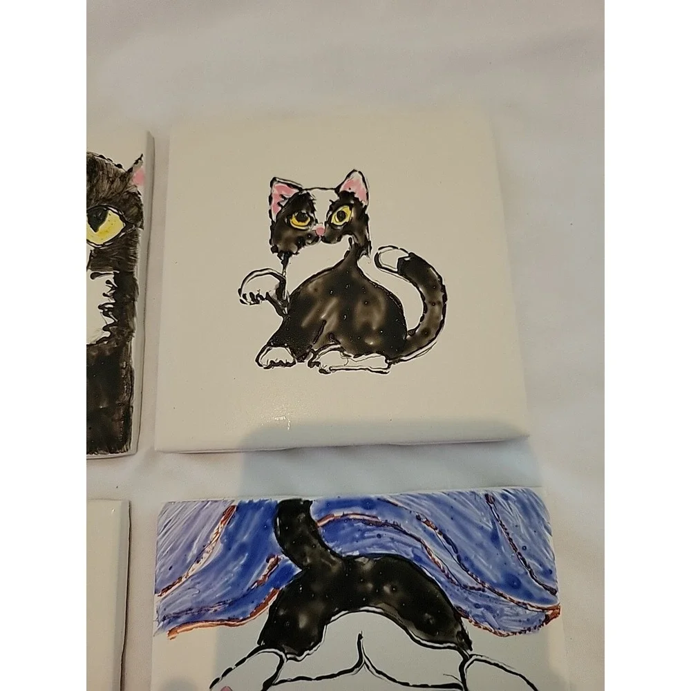 The Unbranded Brand cat coasters
